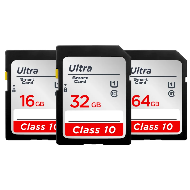 La deviazione standard della macchina fotografica 128GB 256GB 512GB GB Flash Memory Card 32GB 64GB U1 schede SD classe 10 tarjeta slr SD Card U3 UHS-I 16GB per SLR