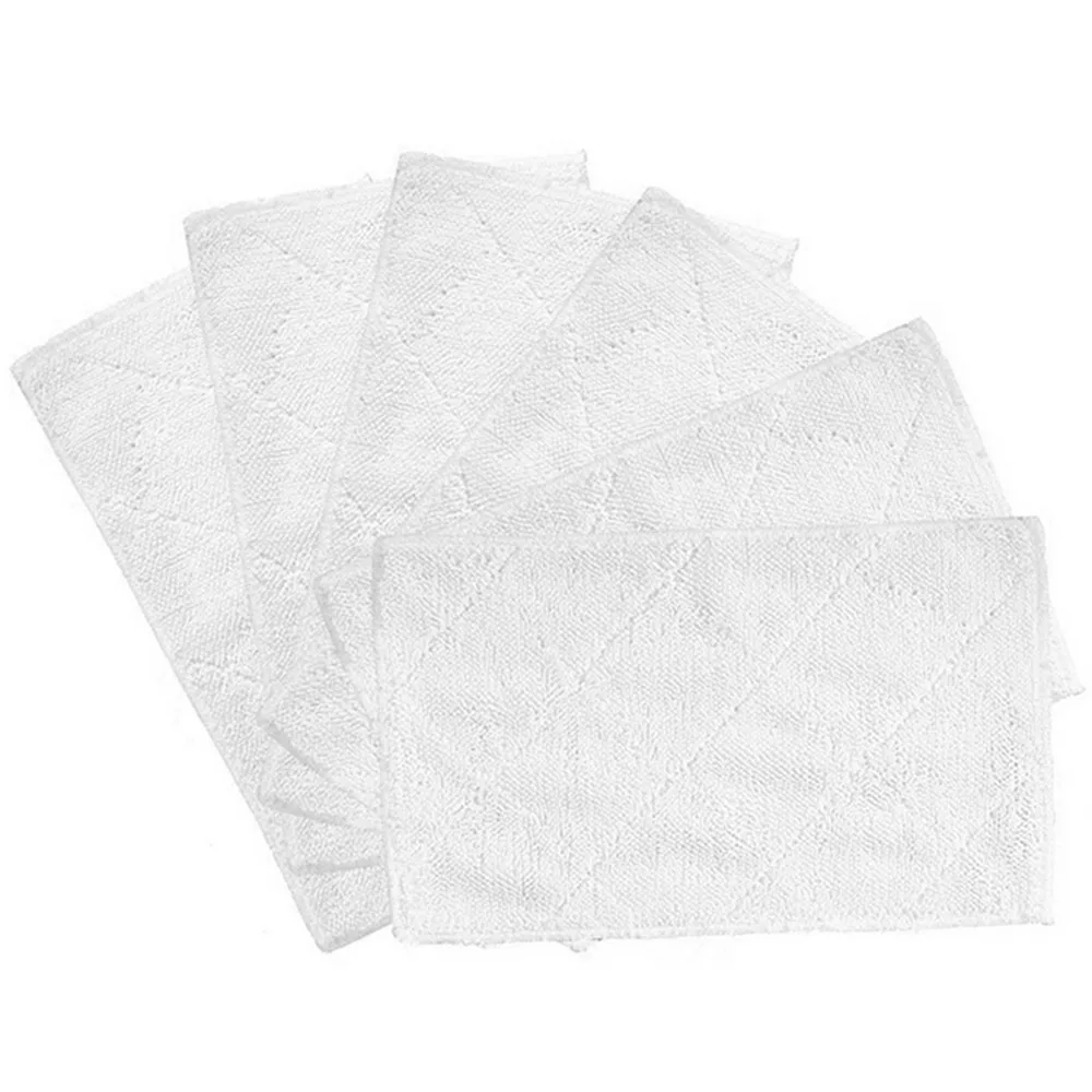 Paño de microfibra para mopa, almohadilla de limpieza de 6 piezas para mopa de vapor ligero y fácil, paño de limpieza de repuesto, almohadillas de fregado