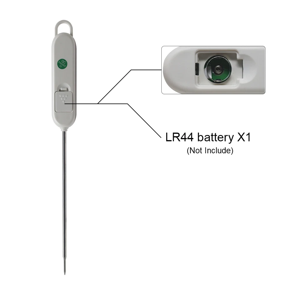 Küche Kochen Thermometer Digitale Elektronische BBQ Fleisch Lebensmittel Temperatur Monitor Sensor Messgeräte