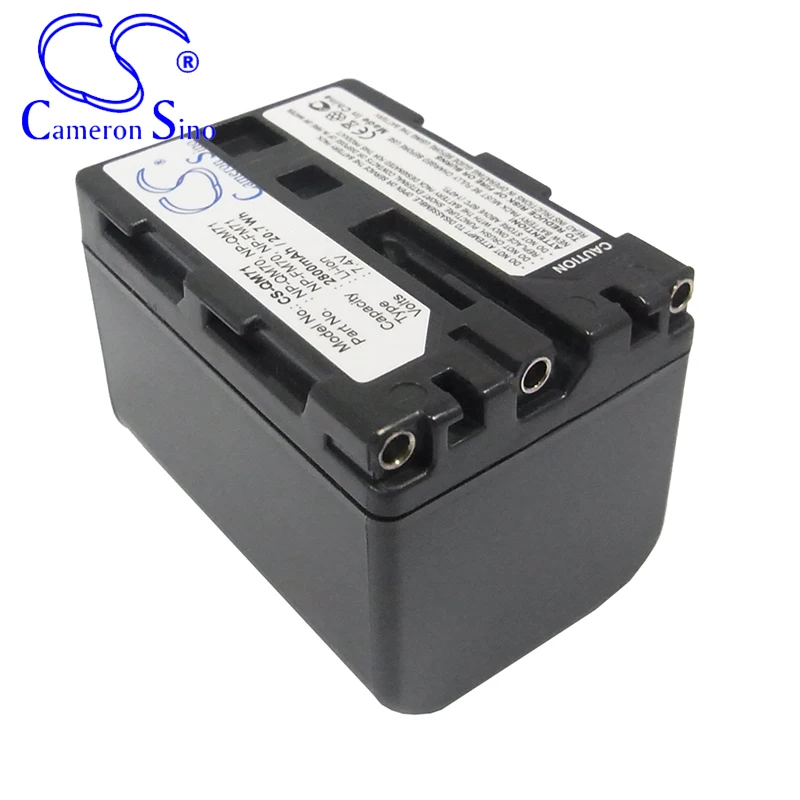 CameronSino – batterie pour Sony CCD-TRV108 CCD-TRV118 CCD-TRV128 CCD-TRV138 CCD-TRV308, convient aux Batteries d'appareil photo numérique Sony NP-QM71