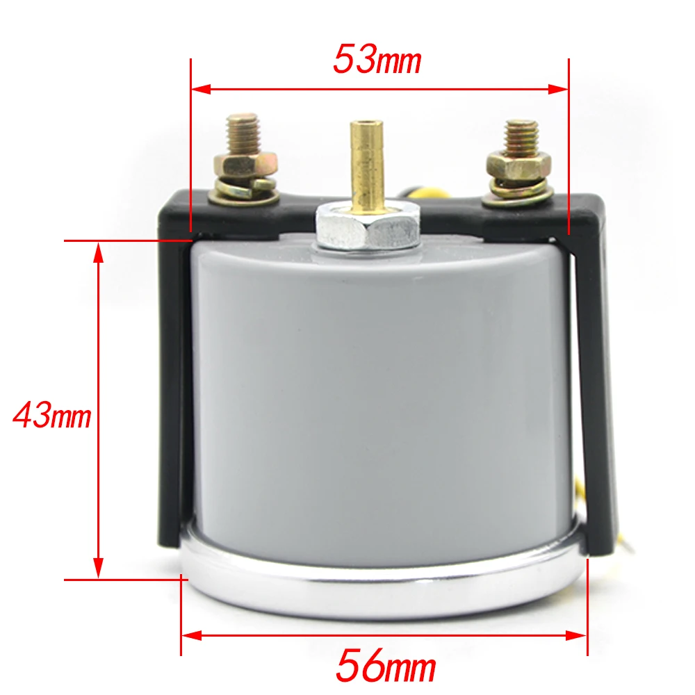 DRAGON GAUGE 52mm 3.0 BAR Turbo Boost Gauge Mechanical Smoke Lens