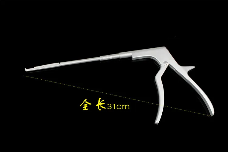 Spinal orthopedic instruments medical minimally invasive multifunctional gun type lamina biting forceps fast changing rotary bon