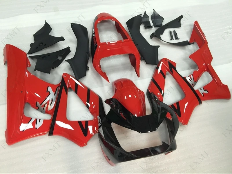 CBR 929RR 01 Plastic Fairings CBR 929 2000 Bodywork for Honda Cbr929RR 2000 - 2001 Fairing Kits Red Black unpainted