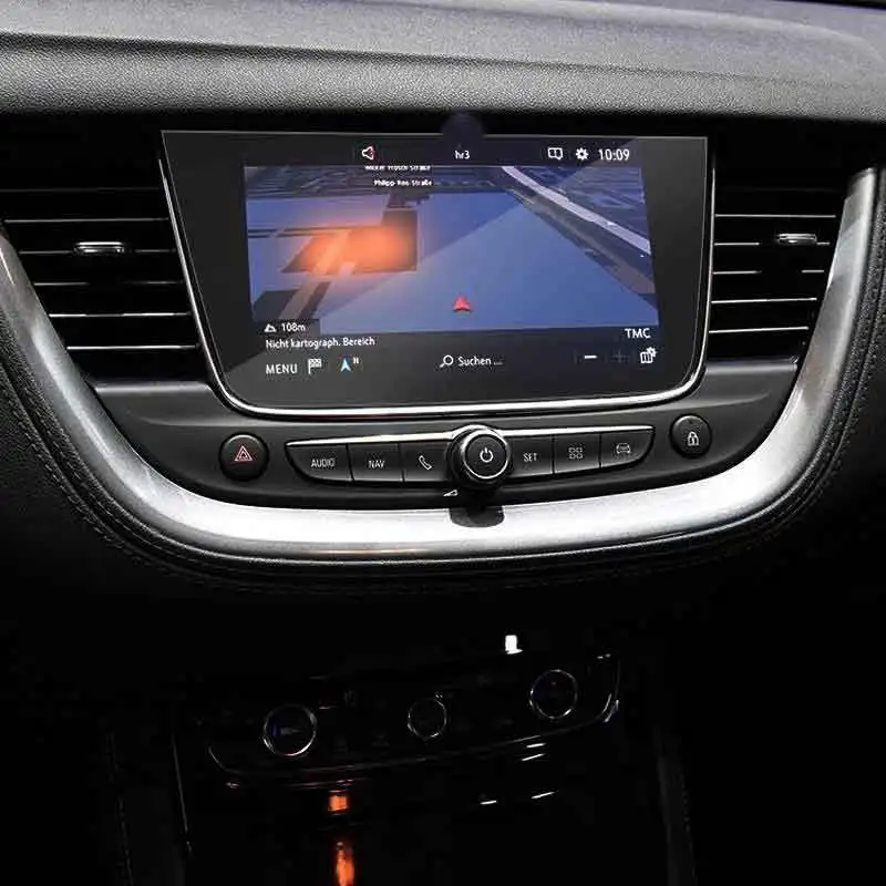 Pellicola In Vetro Temperato 9H Per Opel Astra / Crossland / Grandland X (2017-2018) – Proteggi Il GPS Da Graffi E Impronte