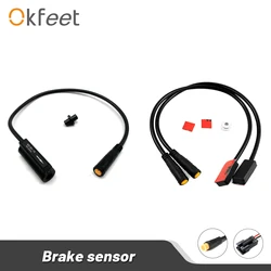 Okfeet MS BK 2R Brake Sensor Electric Bike Waterproof Connector Power Off Mechanical Hydraulic Brake Sensor for Ebike