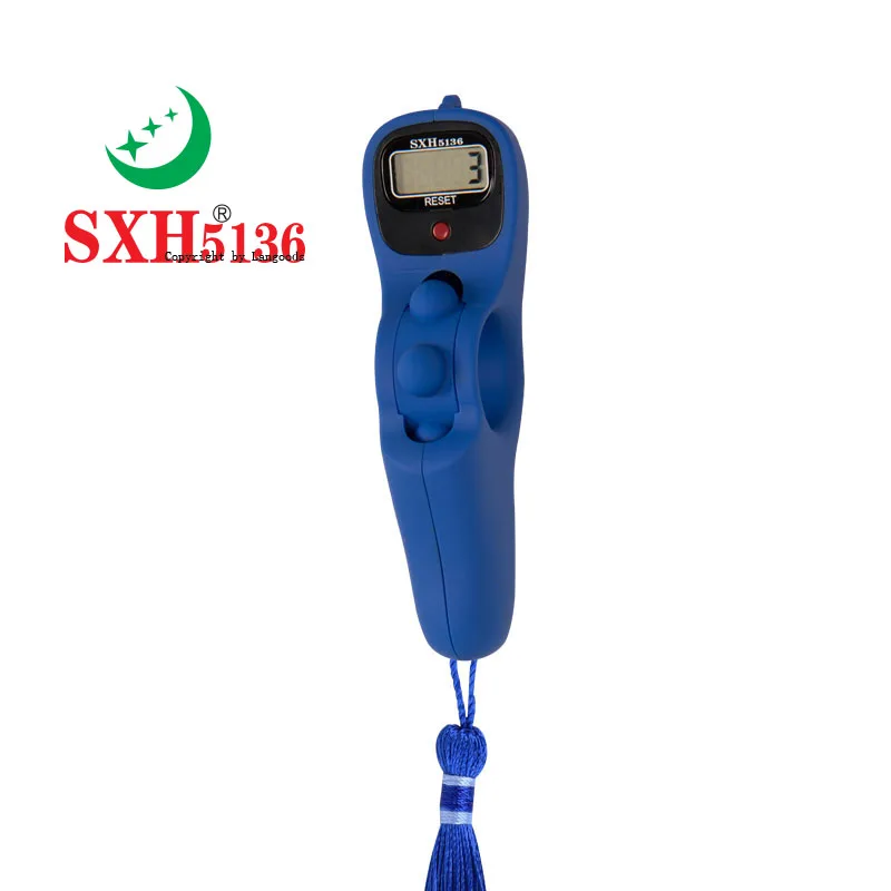 SXH5136 elettronica contatore di conteggio digitale preghiera musulmana Tasbih digitale tinta unita senza LED