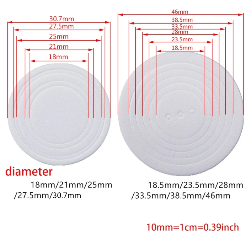 Coin Capsules Resin Mold with 200 Foam Gasket Coin Storage Box Mould Craft Tools 85LF