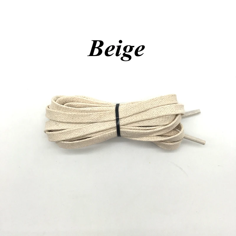 Gewachste, flache Schnürsenkel aus Leder, wasserdicht, für Freizeitschuhe, unisex, für Stiefel, Länge 60, 80, 100, 120, 140, 160, 180 cm. – Detail 6