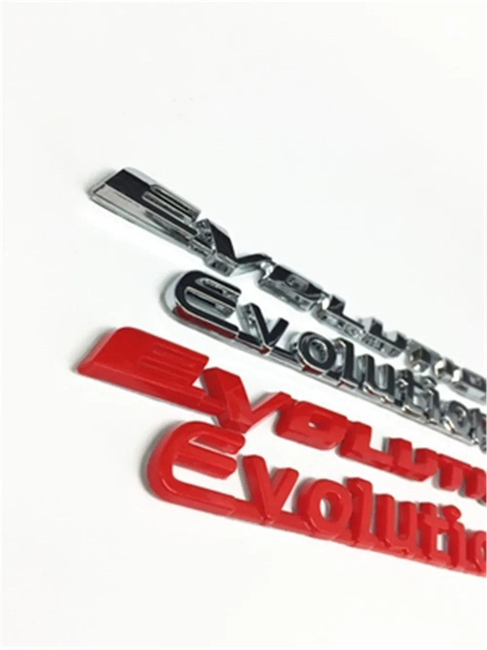 Car Sticker Emblems for Mitsubishi Lancer EVO  Tail Sticker 1pc