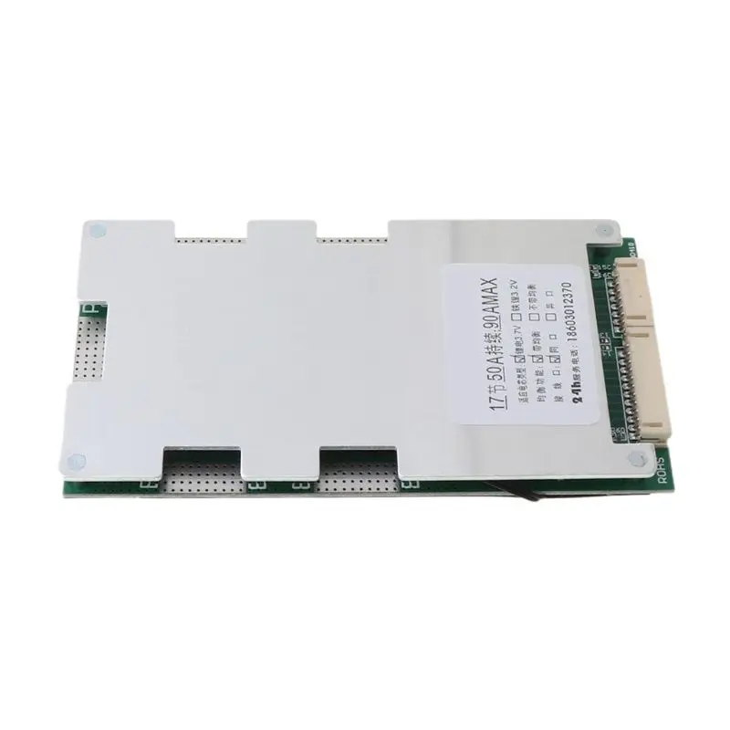 17S 60V 45A Battery Protection Board Li-ion Cell Battery BMS PCB Equalizer Board