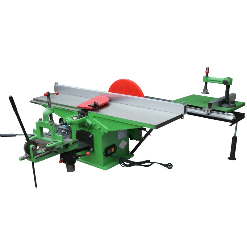 Desktop multi-function wooden bar machine tool, mechanical electric planer, planer, planer, table saw, optional mobile sliding