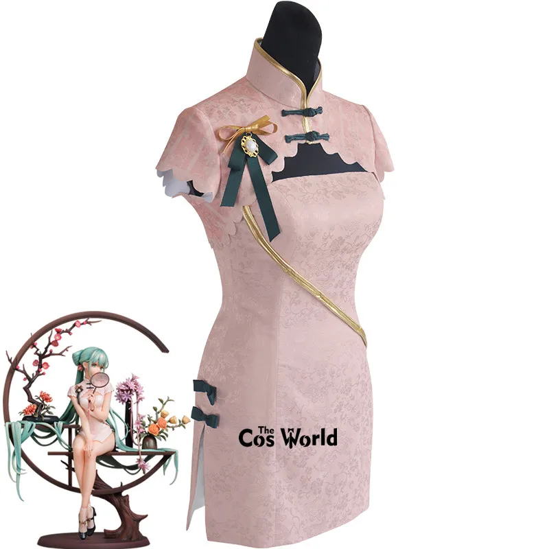 

Miku Chinoiserie Cheongsam Dress Outfit Anime Customize Cosplay Costumes