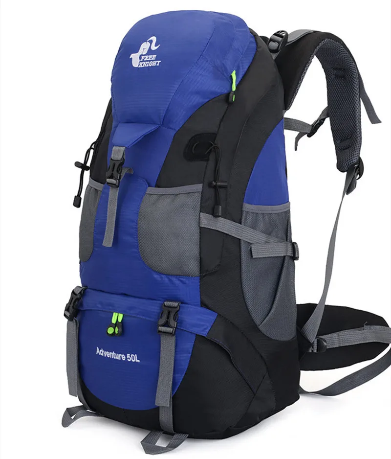 Mochila impermeable de Montañismo para mujer, morral deportivo de 50 litros para exteriores, viajes, acampada, senderismo, novedad de 2024