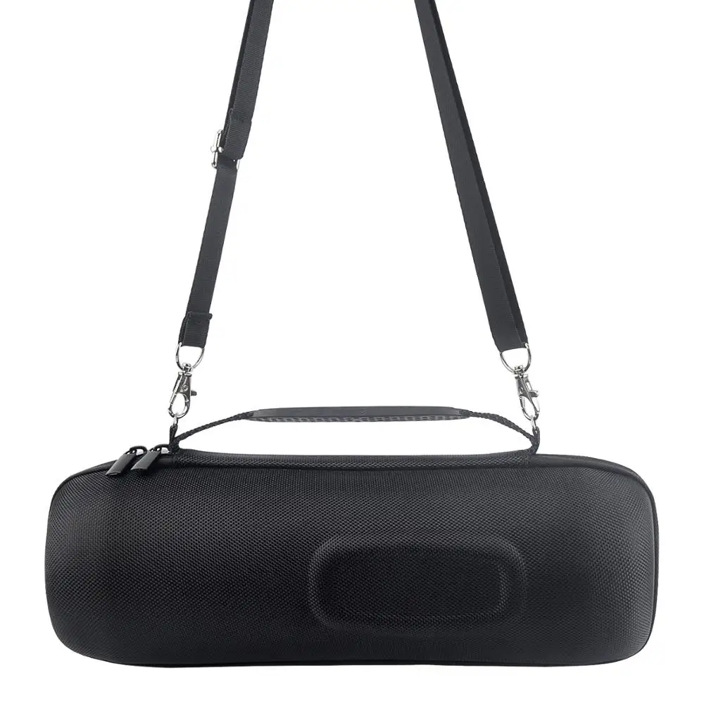 2020 neueste EVA Hard Case Reise Durchführung Zipper Lagerung Tasche + Weiche Silikon Fall Abdeckung für JBL Ladung 4 Bluetooth lautsprecher