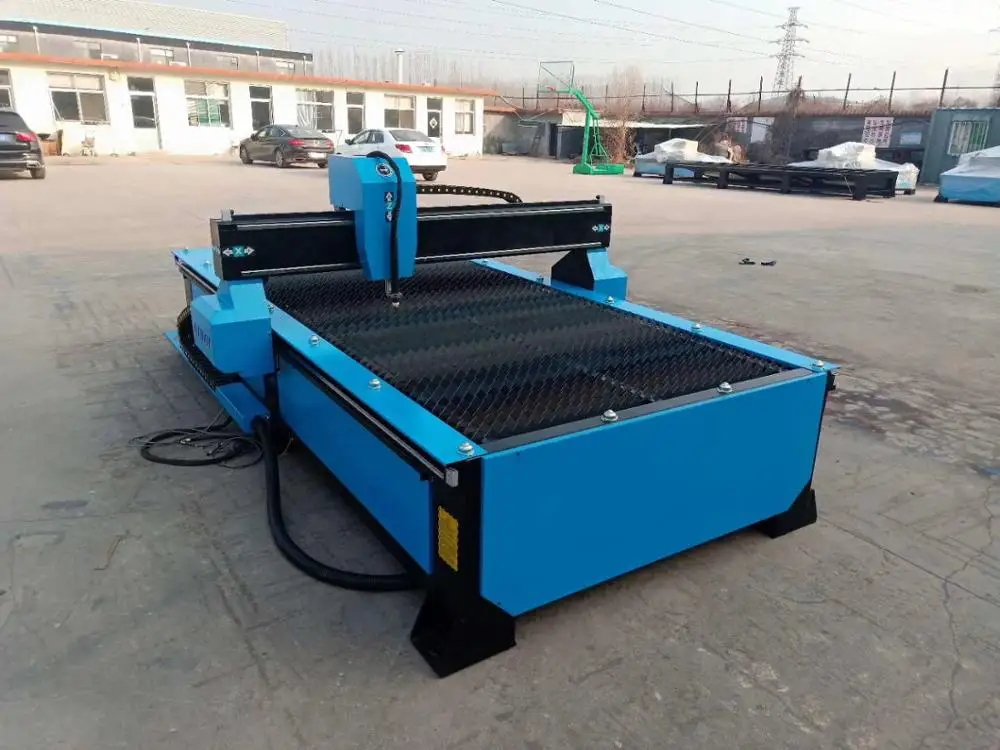 

1325 4x8ft 3 axis cnc plasma cutting machine/1530 air plasma cutter with Huayuan plasma source/flame metal cutting machine