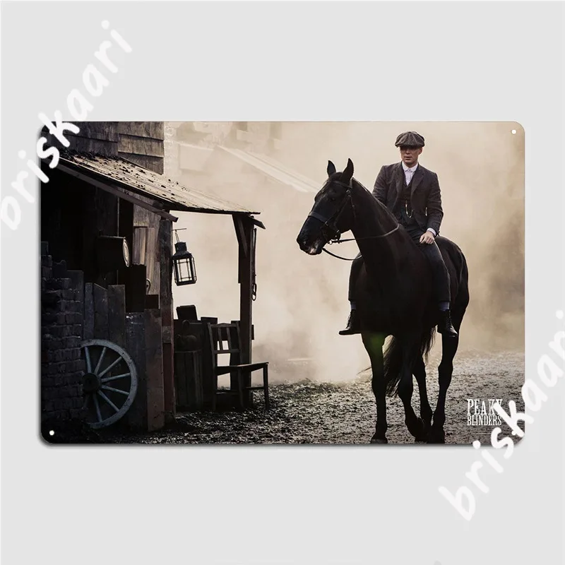 Tommy On A Horse Metal Sign Living Room Wall Decor Club Decoration Tin Sign Poster