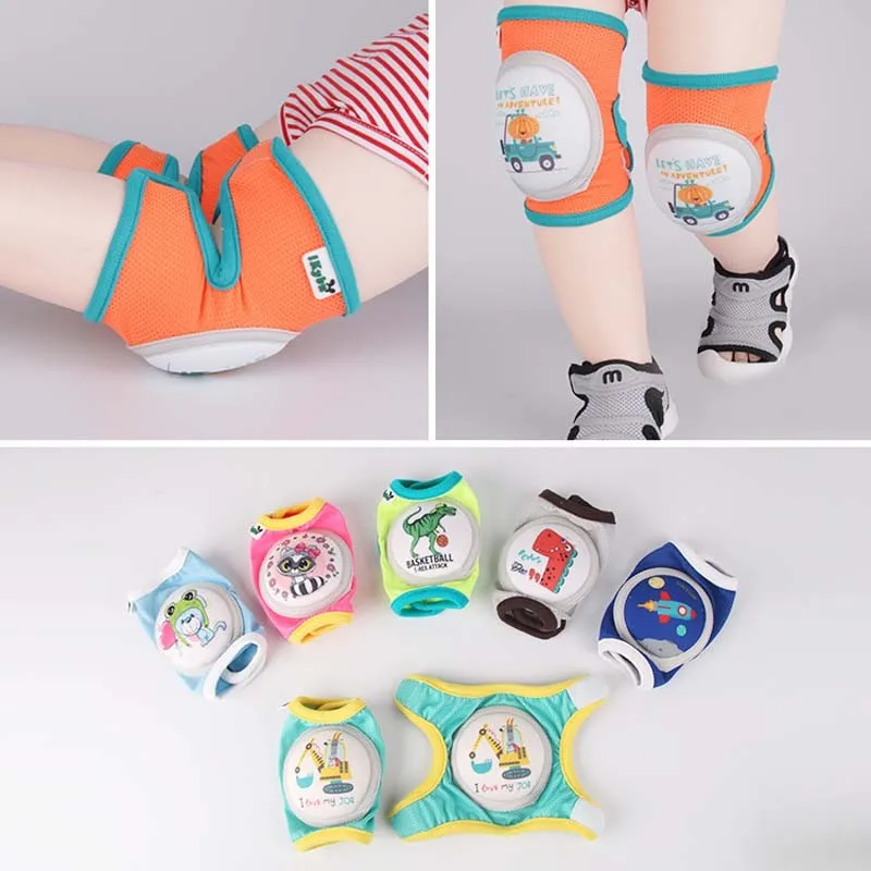 Baby Sport Knee Pad Kids Safety Crawling Elbow Toddlers Baby Knee Pads Mesh Kneepad Leg Warmer Knee Support Protector Kneepad