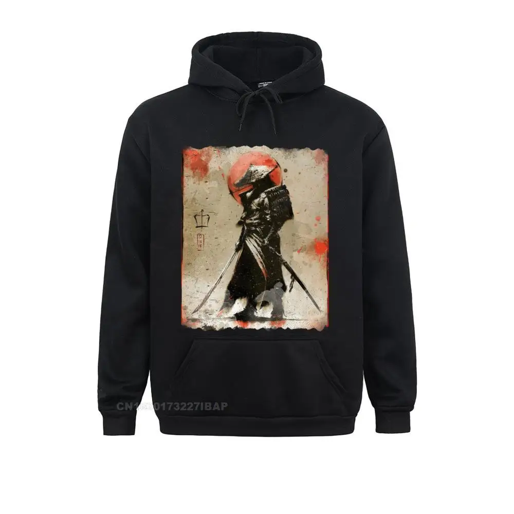 Samurai Hoodie Japanese Retro Art Print Hoodie Bushido Tee Hoodie Japan StyleGroup Hoodies Cheap Sportswears Young Sweatshirts