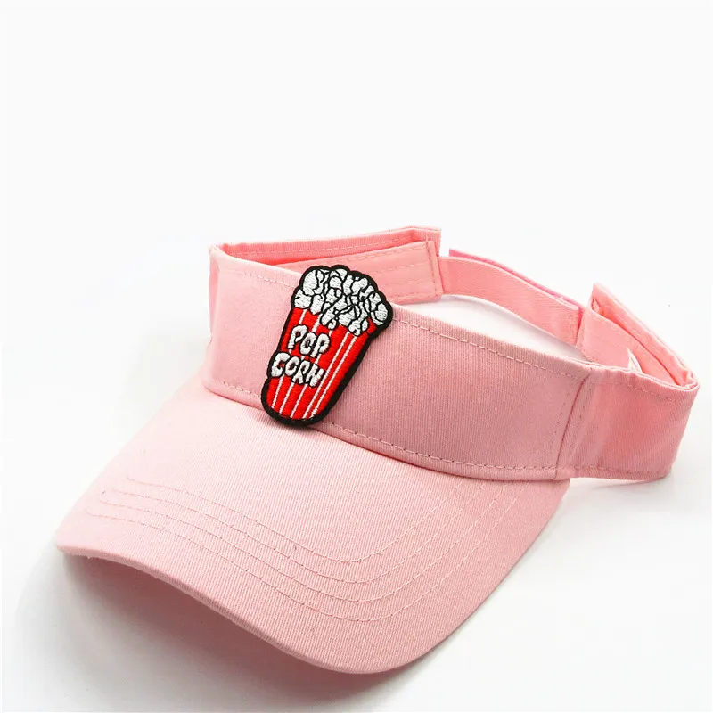 LDSLYJR Letter Popcorn Embroidery Visors Baseball Cap Adjustable Snapback Cap for Men and Women 108 - view 6