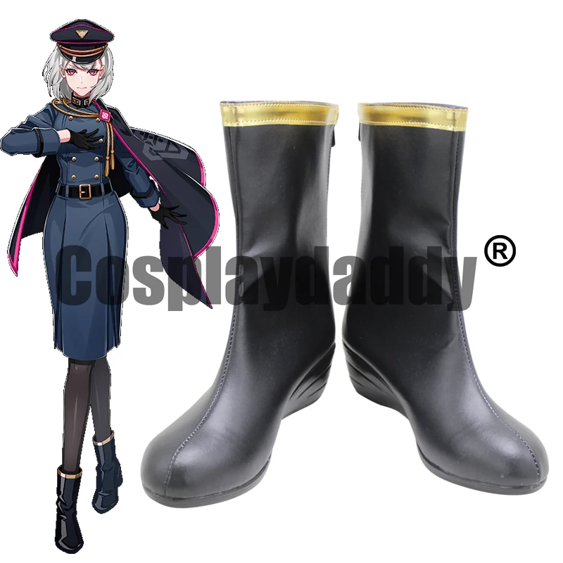 Hypnosis Mic Division Rap Battle Party of Words Administrative Inspection Bureau Nemu Aohitsugi Game Cosplay Shoes Boots X002