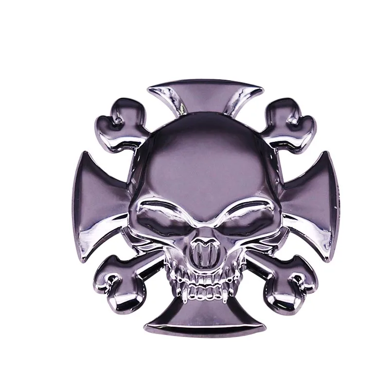 

Skull Cross Bones badge Skeleton Sign lapel pin metal brooch