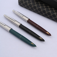 1pc High Quality Hero 329-2 fountain pen color office plastic popular F gift classic Stationery Supplies