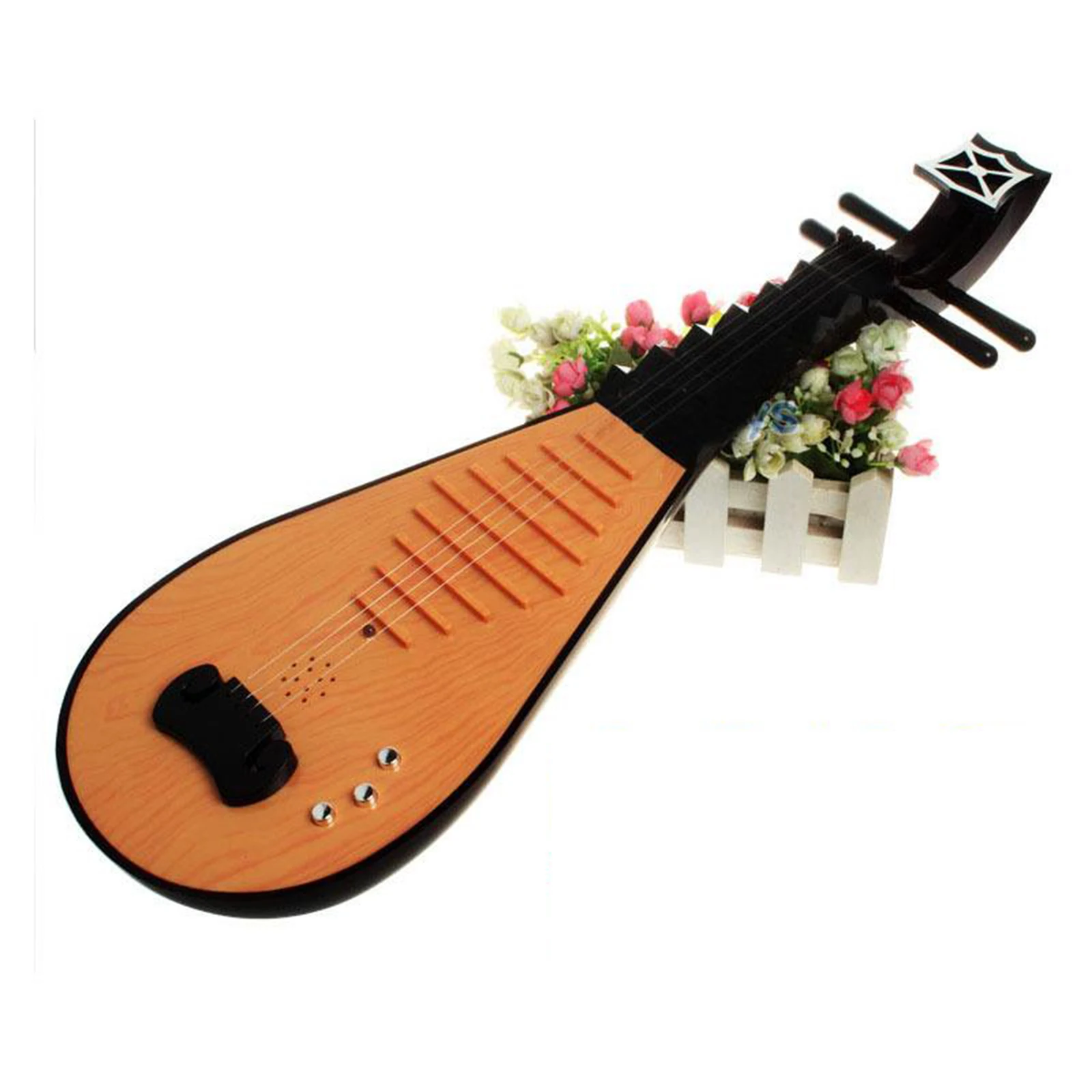 Chinese Lute Pipa National String Instrument Pi pa Children Playing Pipa Electric Playable Musical Instrument