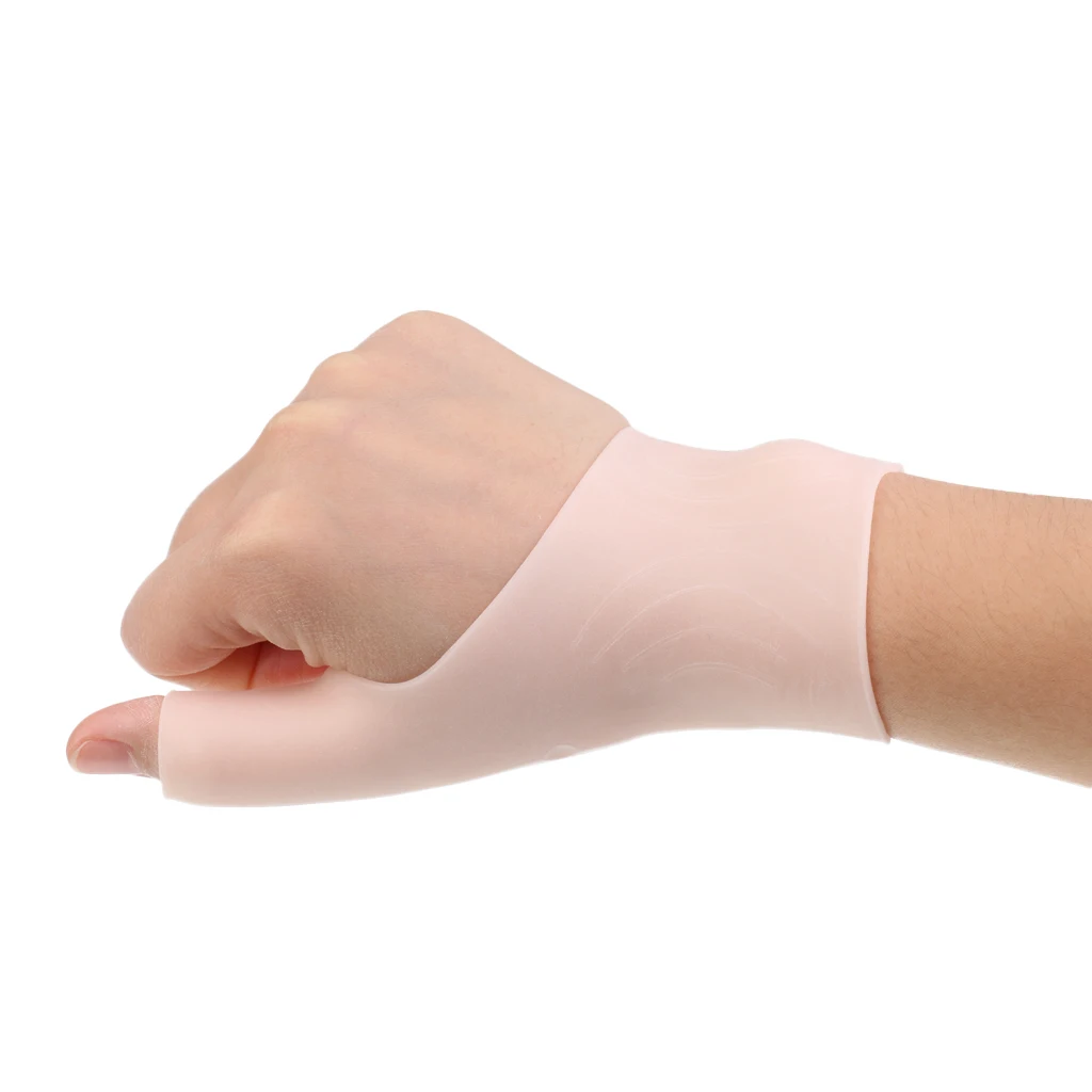 Guante de Gel de silicona para el pulgar, para artritis, túnel carpiano, Tendonitis