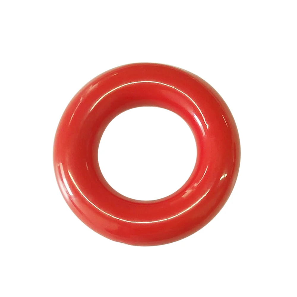 Anel de peso formato de rosca, aparelho preto e vermelho para treinamento de tacos de golfe, metal, pesado