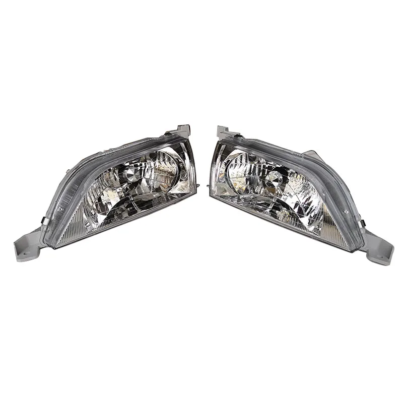 2pcs Car Headlights Crystal for Toyota VISTA SV40 SV41 1996 1997 1998 1999 2000