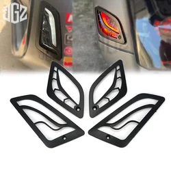 4pcs Motorcycle ABS Turn Signal Light Cover Front Rear Lamp Protector Net Indicator Case for VESPA GTS 250 300 GTV 2013 - 2022