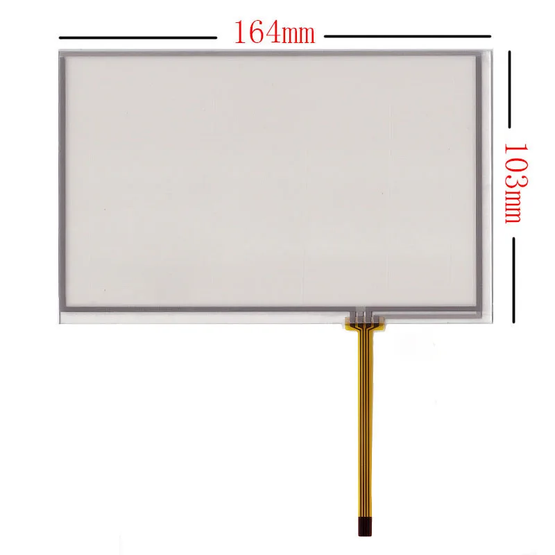 7 polegadas touch screen digitalizador painel para phantom dvm-3006 dvm-3006g, novo