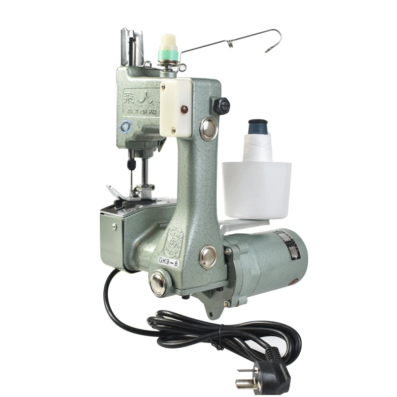 GK9-8 Hand-held Packing Machine Rice Noodle Knitting Bag Sealing Machine Sewing Machine Electric Small Sewing Machine