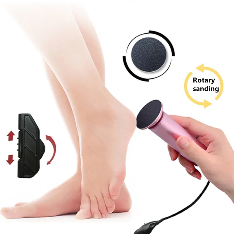 Electric Pedicure Foot Care Tool Pedicure Machine For Feet Dead Skin Callus Peel Remove Remover Feet Massage Relaxation Beauty