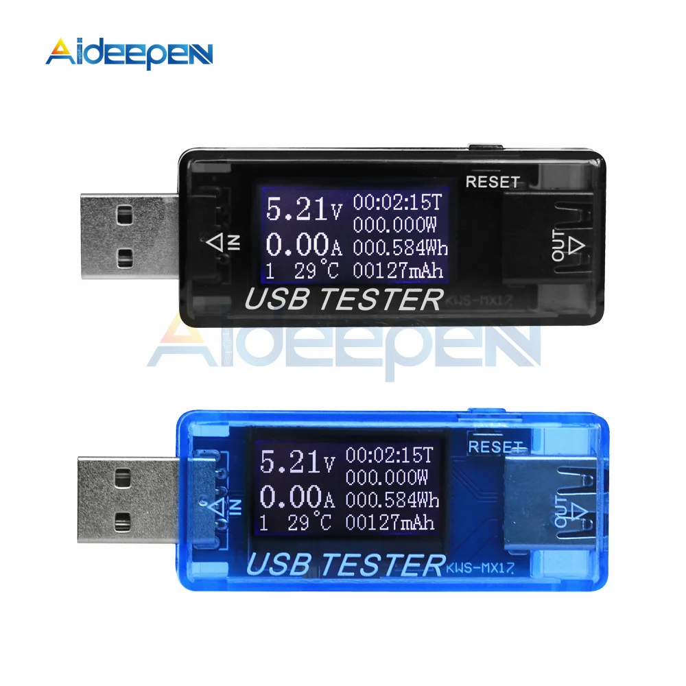 

8 in1 QC2.0 QC3.0 4-30V USB Tester DC Power Meter Digital Voltmeter Voltimetro Ammeter Wattmeter Voltage Tester Doctor Detector