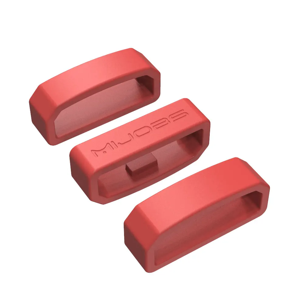 Watch Band Ring For Amazfit GTS for Honor Band Strap Keeper Retaining Rubber Ring Security Holder Retainer 3 Pcs 16/20/22mm