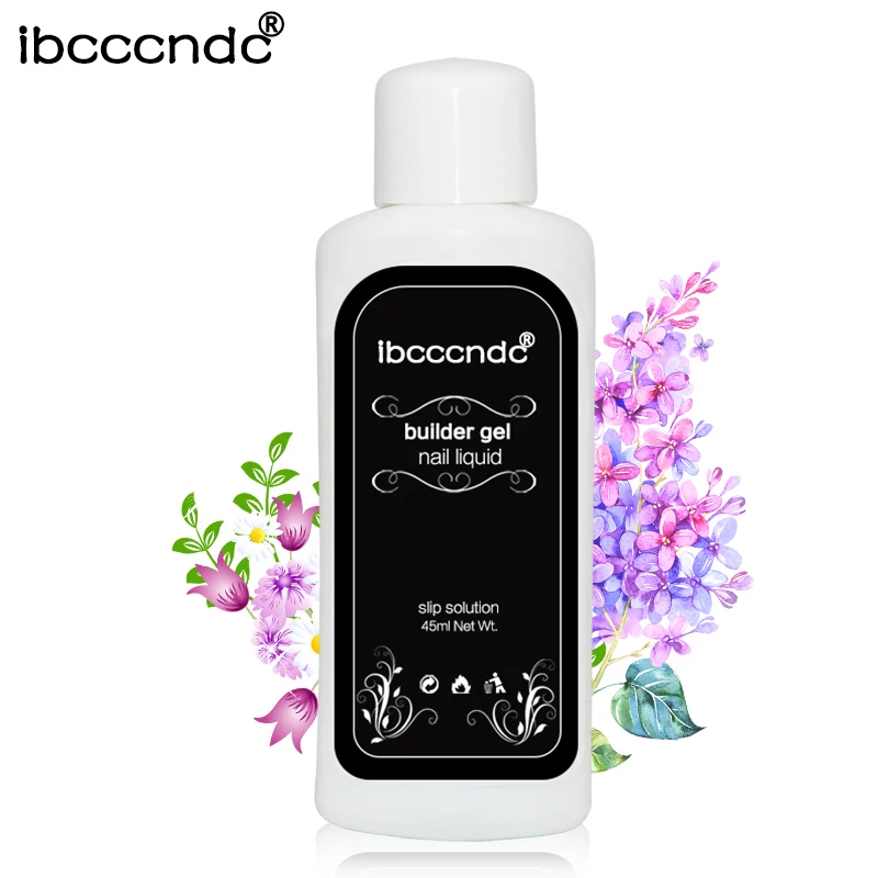 IBCCCNDC 폴리 네일 젤 핑거 익스텐션, 클리어 퀵 빌딩 네일 아트 팁, UV 위장 확장, 30ml