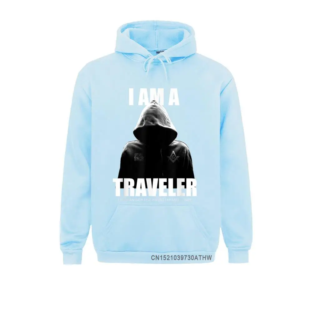 2021 Rabatt Frauen Männer Sweatshirts Freimaurer Ich bin ein Reisender Smib Freimaurer Kapuzen oberteile Hoodies Langarm Kleidung