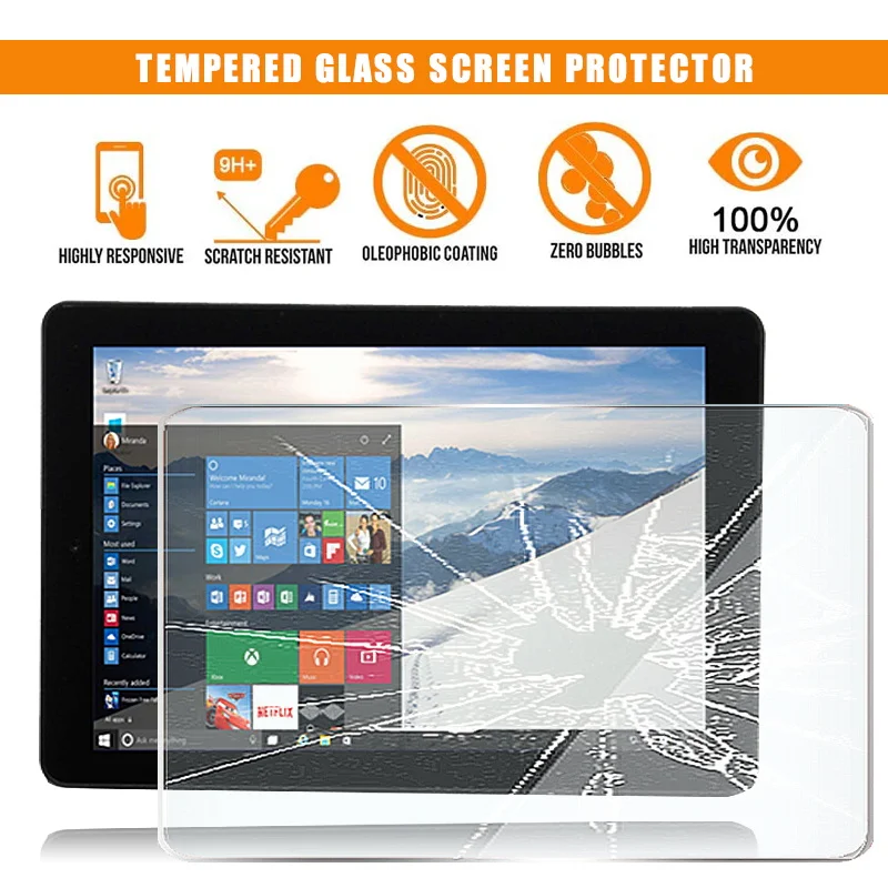 

For ARCHOS 90 Cesium 8.9" Tablet Tempered Glass Screen Protector 9H Premium Scratch Resistant Anti-fingerprint Film Cover