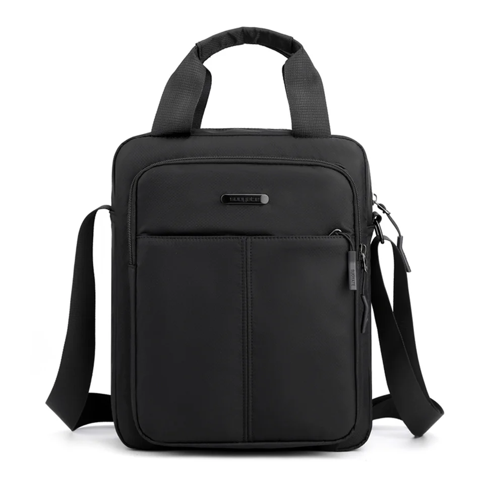 Oxford Crossbody bag for men light shoulder bag pocket waterproof casual Tote black messenger top-handle bag