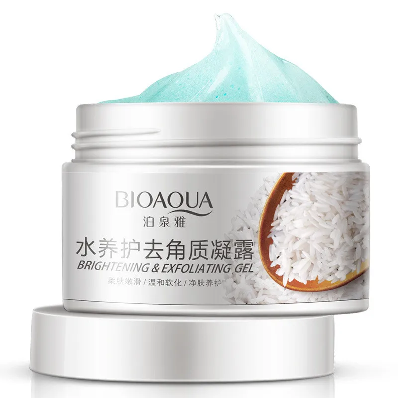 BIOAQUA Gesichts Reiniger Natürliche Gesichts Peeling Peeling Bleaching Aufhellung Peeling Creme Gel Gesicht Peeling Entfernung