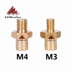 Thermocouple Fixing Screws M3 M4 Thread for 3D Printer Heater Block Temperature Sensor Thermistor K-type Screw