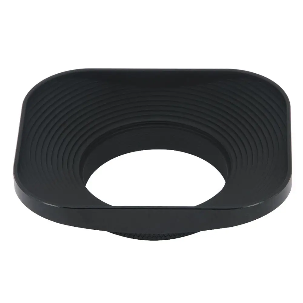 Haoge LH-B39T 39 мм Универсальная квадратная металлическая крышка для объектива с винтовым креплением для черной резьбы фильтра 39 мм