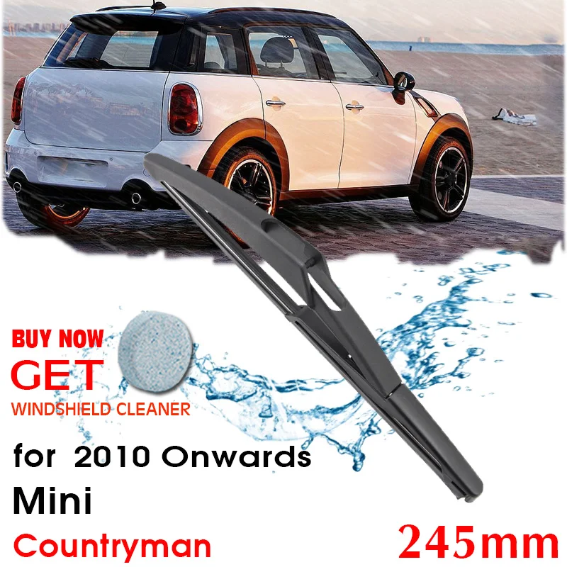 Car Wiper blade Rear Back Window Windscreen Windshield Wipers For Mini Countryman Hatchback 245mm 2010 Onwards Auto Accessories