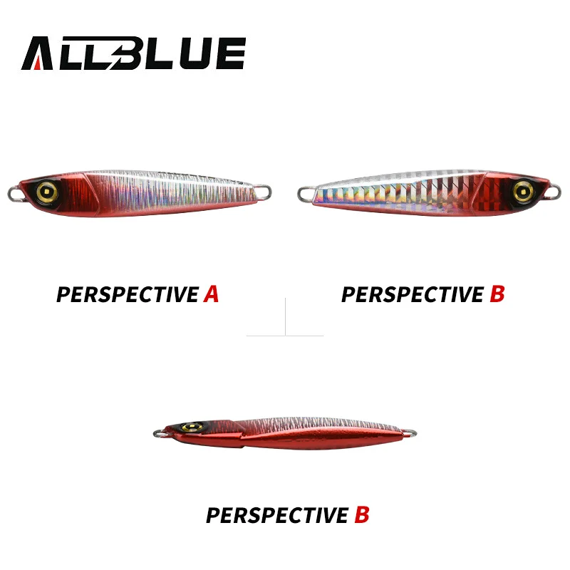 Jig Metálico ALLBLUE KAIDO – Señuelo artificial para lubina alta mar - imagen 3