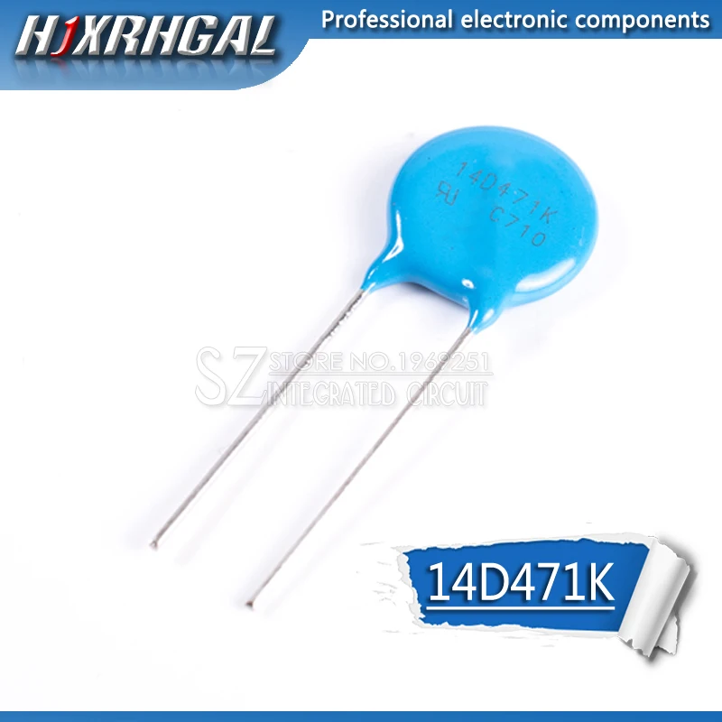 

20PCS varistor 14D471K 470V piezoresistor 14D471 hjxrhgal