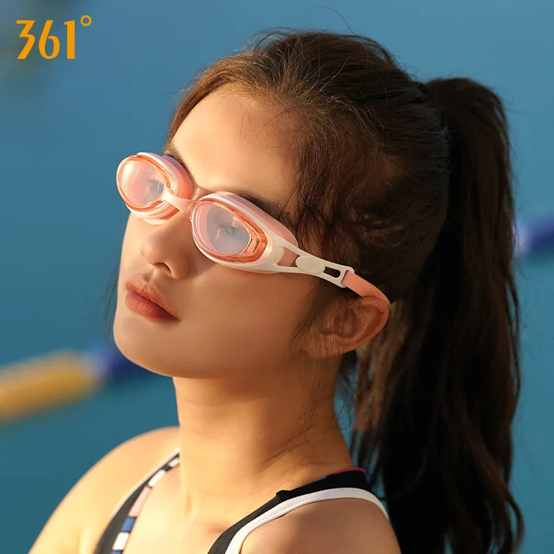 361 Myopia Professional Swim Goggles UV Protection Bathing Diving Glasses Anti Fog Adult Waterproof UV Protection Swim EyeWear