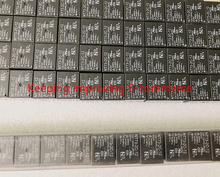 Original new 100% automotive relay NT73-2C-12 DC24V instead of NT73-2C-S10 DC24V 5pin