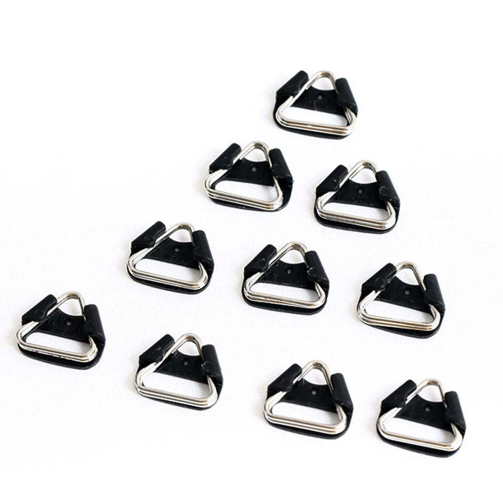 10pcs/set Metal Triangle Rings Split Digital Camera Strap Hook Replacement Parts Camera Strap Triangle Rings Fuji Sony Nikon