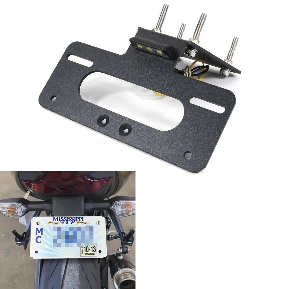 Fit For Kawasaki Ninja ZX-6R ZX6-R 636 2005-2006 Rear Tail Tidy Fender Eliminator Kit License Plate Holder Bracket Ninja ZX6R